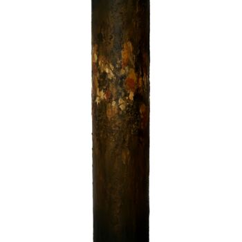 Sculptuur getiteld "totem: pole 20.054" door Rupert Cefai, Origineel Kunstwerk, Hout