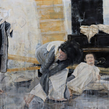Pintura titulada "for the grace of Te…" por Rupert Cefai, Obra de arte original, Oleo Montado en Bastidor de camilla de made…