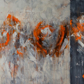 Malarstwo zatytułowany „incommunicado ¦ sha…” autorstwa Rupert Cefai, Oryginalna praca, Akryl Zamontowany na Panel drewniany