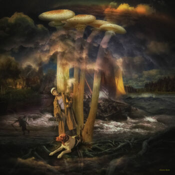 Digital Arts titled "We were promised a…" by Rustle Extreme, Original Artwork, Digital Collage