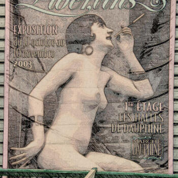 Artes digitais intitulada "vintage-poster-of-n…" por Ruta Sevo, Obras de arte originais