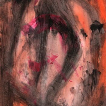 Pintura intitulada "abstract 19, origin…" por Ruz Forest, Obras de arte originais
