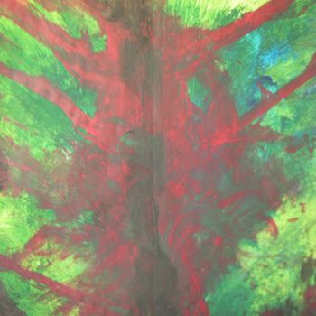 Painting titled "abstract 15, 2013,…" by Ruz Forest, Original Artwork, Other