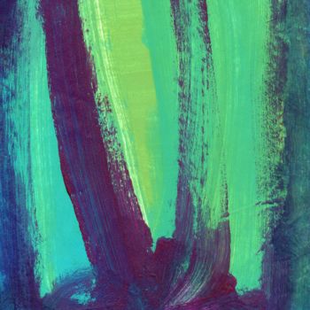 Peinture intitulée "abstract 11, 2013,…" par Ruz Forest, Œuvre d'art originale, Autre