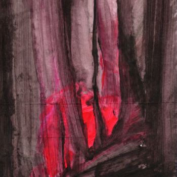 Malerei mit dem Titel "abstract 2, 2012, o…" von Ruz Forest, Original-Kunstwerk, Andere