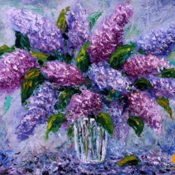 제목이 "Flowers Oil paintin…"인 미술작품 Rybakow Fine Art로, 원작, 기름