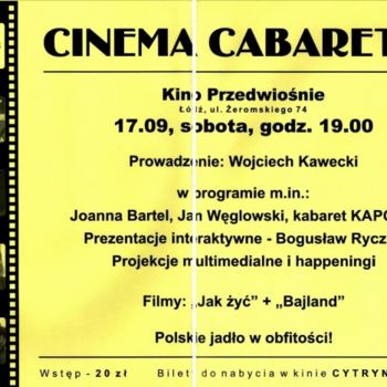 Κολάζ με τίτλο "Cinema Cabaret, Łód…" από Espacio Interforma, Αυθεντικά έργα τέχνης