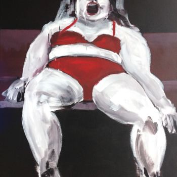Pintura titulada "prise de conscience" por Maryse Coin (Ryse Kaïa), Obra de arte original, Acrílico Montado en Bastidor de c…