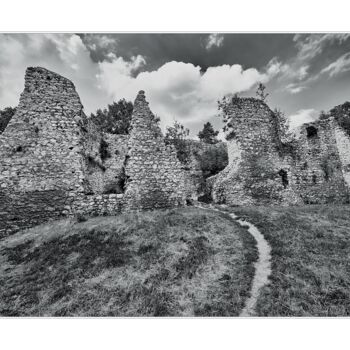 Fotografia zatytułowany „Ruiny zamku w Bydli…” autorstwa Ryszard Stelmachowicz, Oryginalna praca, Fotografia nie manipulowana