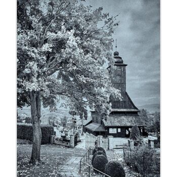 Fotografia zatytułowany „Ścieżka jesieni” autorstwa Ryszard Stelmachowicz, Oryginalna praca, Fotografia cyfrowa