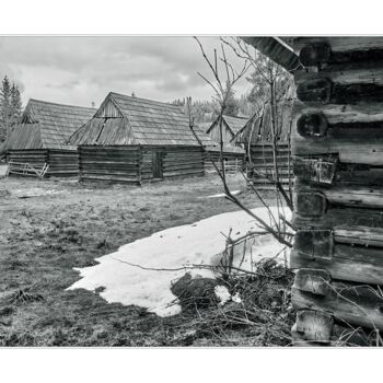 Fotografia zatytułowany „Szałasy pasterskie 3” autorstwa Ryszard Stelmachowicz, Oryginalna praca, Fotografia cyfrowa