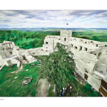 Fotografia zatytułowany „Widok z zamku” autorstwa Ryszard Stelmachowicz, Oryginalna praca, Fotografia cyfrowa