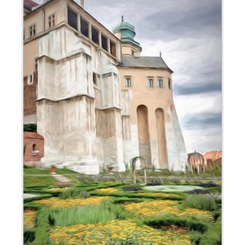 Fotografia zatytułowany „Mury dla kwiatów” autorstwa Ryszard Stelmachowicz, Oryginalna praca, Fotografia cyfrowa