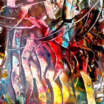 Peinture intitulée "mantis-religiosa-ma…" par Decolorado, Œuvre d'art originale, Autre
