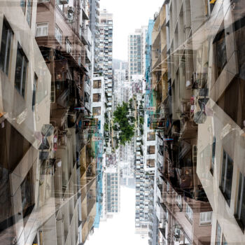 Photography titled "Mobius city#2" by Sergio Capuzzimati, Original Artwork, Digital Photography