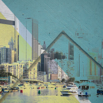 Фотография под названием "Skyline#3" - Sergio Capuzzimati, Подлинное произведение искусства, Цифровая фотография