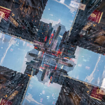 Фотография под названием "Skyscrapers nebula…" - Sergio Capuzzimati, Подлинное произведение искусства, Цифровая фотография