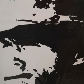 Pintura titulada "Kevin Costner" por Speeedy Art, Obra de arte original