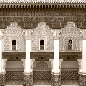 Photography titled "Medersa Ben Youssef…" by Saâd Tazi, Original Artwork, Non Manipulated Photography