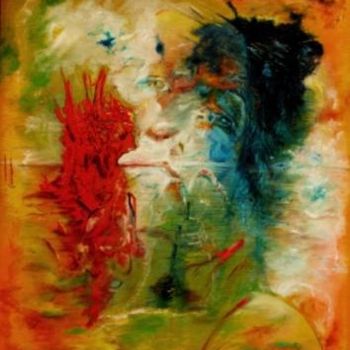 Painting titled "Belleza efímera" by Alfonso Sabariego, Original Artwork