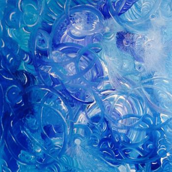 Painting titled "Vortex" by Sabbeda, Original Artwork, Acrylic