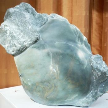 Sculpture titled "suggestion (pierre…" by Sabine De La Casinière, Original Artwork