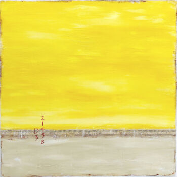 Malarstwo zatytułowany „Summer Sun” autorstwa Sabina D'Antonio, Oryginalna praca, Akryl Zamontowany na Drewniana rama noszy