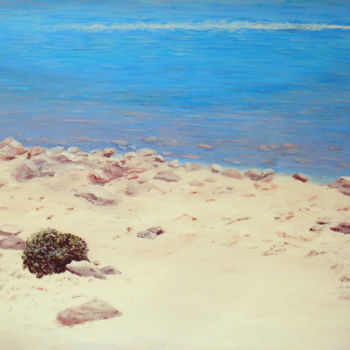 Peinture intitulée "The Living Water of…" par Sabina Faynberg, Œuvre d'art originale, Gouache