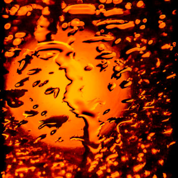 Fotografia intitolato "Luce del fuoco.jpg" da Sabine De Leest, Opera d'arte originale