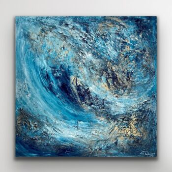 Pittura intitolato "Hurricane" da Sabine Runge, Opera d'arte originale, Acrilico
