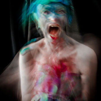 Photographie intitulée "sirène" par Sabine Stoye (artskorps.photography), Œuvre d'art originale, Photographie numérique Mont…