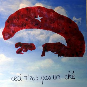 Painting titled "Ché avec réminiscen…" by Sab.V, Original Artwork, Acrylic