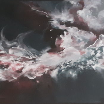 Peinture intitulée "Galaktika" par Elyf.Art, Œuvre d'art originale, Acrylique