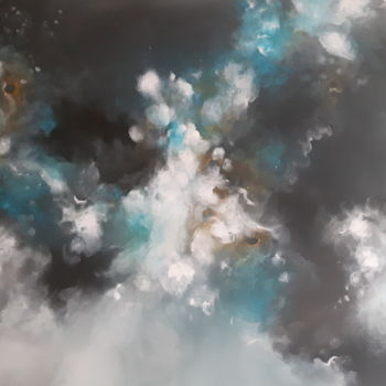 Pittura intitolato "Nebular" da Elyf.Art, Opera d'arte originale, Acrilico