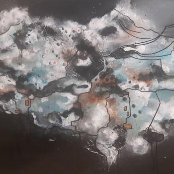 Peinture intitulée "Deine Welt" par Elyf.Art, Œuvre d'art originale, Acrylique