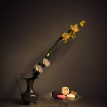 Fotografia intitolato "Macarons" da Sabrina Stea, Opera d'arte originale, Fotografia digitale