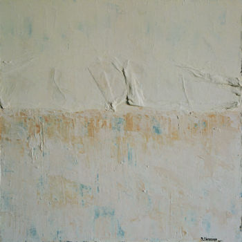 Картина под названием "Lac blanc" - Sabrina Verrier, Подлинное произведение искусства, Акрил