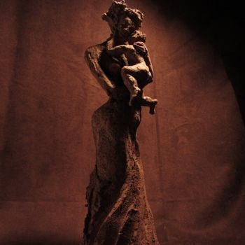 Skulptur mit dem Titel "104_terre.jpg" von Nadja Sacco, Original-Kunstwerk