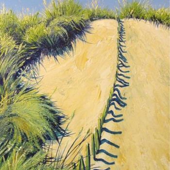 Malarstwo zatytułowany „"Grimper la dune"” autorstwa Sacha, Oryginalna praca