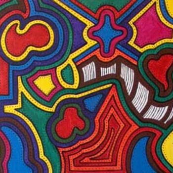 Malarstwo zatytułowany „LSD” autorstwa Sadbetty, Oryginalna praca
