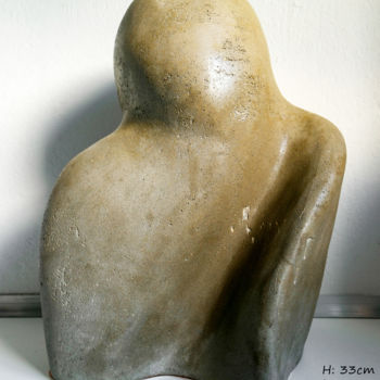 Sculpture titled "Douceur" by Sadja, Original Artwork, Concrete