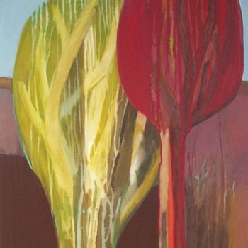 Peinture intitulée "arbre" par Dorothée Sadowski, Œuvre d'art originale