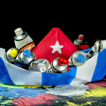 Фотография под названием "Bandera1" - Sady Morales, Подлинное произведение искусства, Цифровая фотография