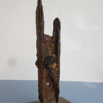 Sculpture intitulée "Minéral" par Jean Marc, Œuvre d'art originale