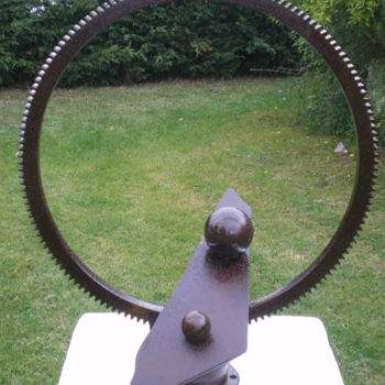 Sculpture intitulée "Trophée  pétanque ." par Jean Marc, Œuvre d'art originale