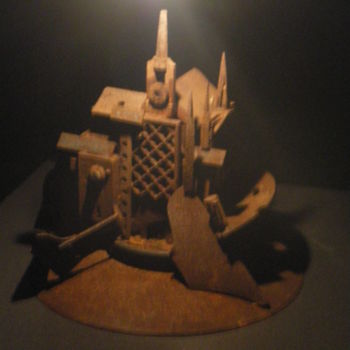 Sculpture intitulée "Cathédrale ." par Jean Marc, Œuvre d'art originale
