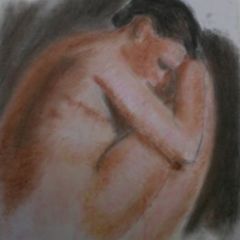 Картина под названием "intériorité" - Gilles Sagot, Подлинное произведение искусства