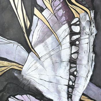 Malerei mit dem Titel "Wings" von Tatiana Krivolapova, Original-Kunstwerk, Acryl