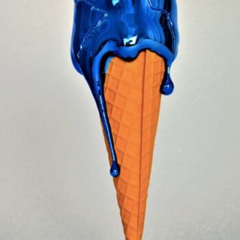 "The last ice cream-…" başlıklı Heykel Sagrasse tarafından, Orijinal sanat, Rezine