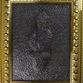 Pittura intitolato "Fuck Pin Art" da Sagrasse, Opera d'arte originale, Acrilico Montato su Telaio per barella in legno